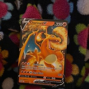 Rare charzerd Pokémon’s card